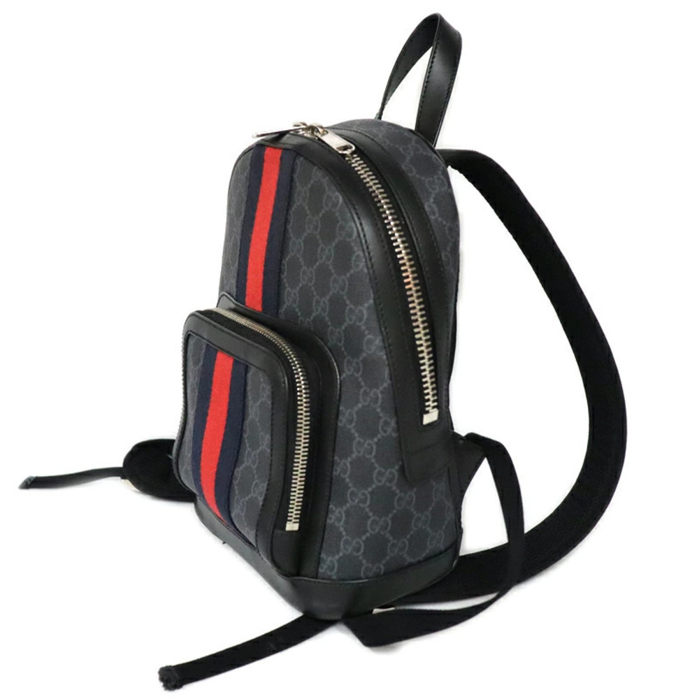 Gucci Supreme GG Web Black Backpack